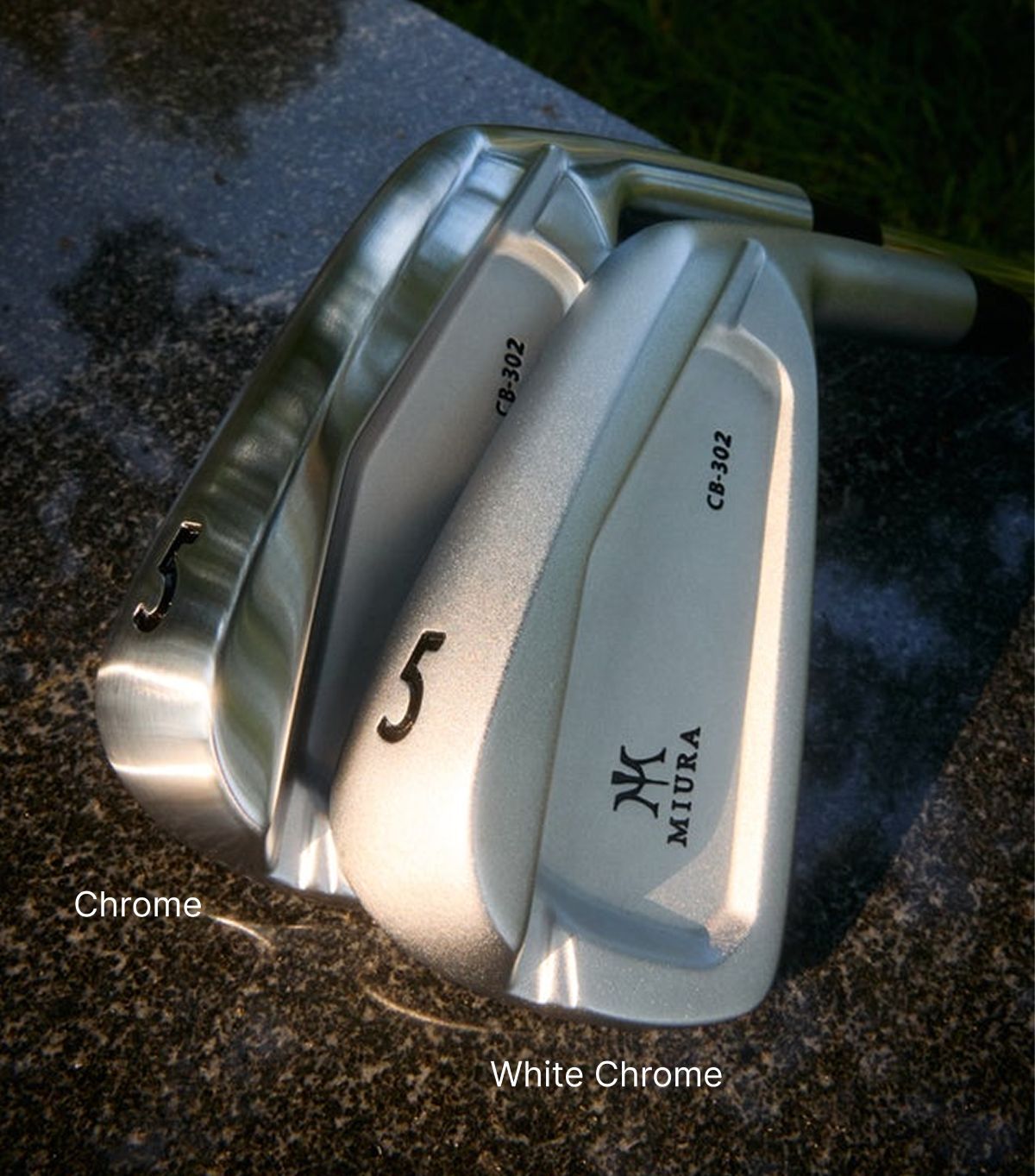 CB-302 White Chrome | Miura Golf