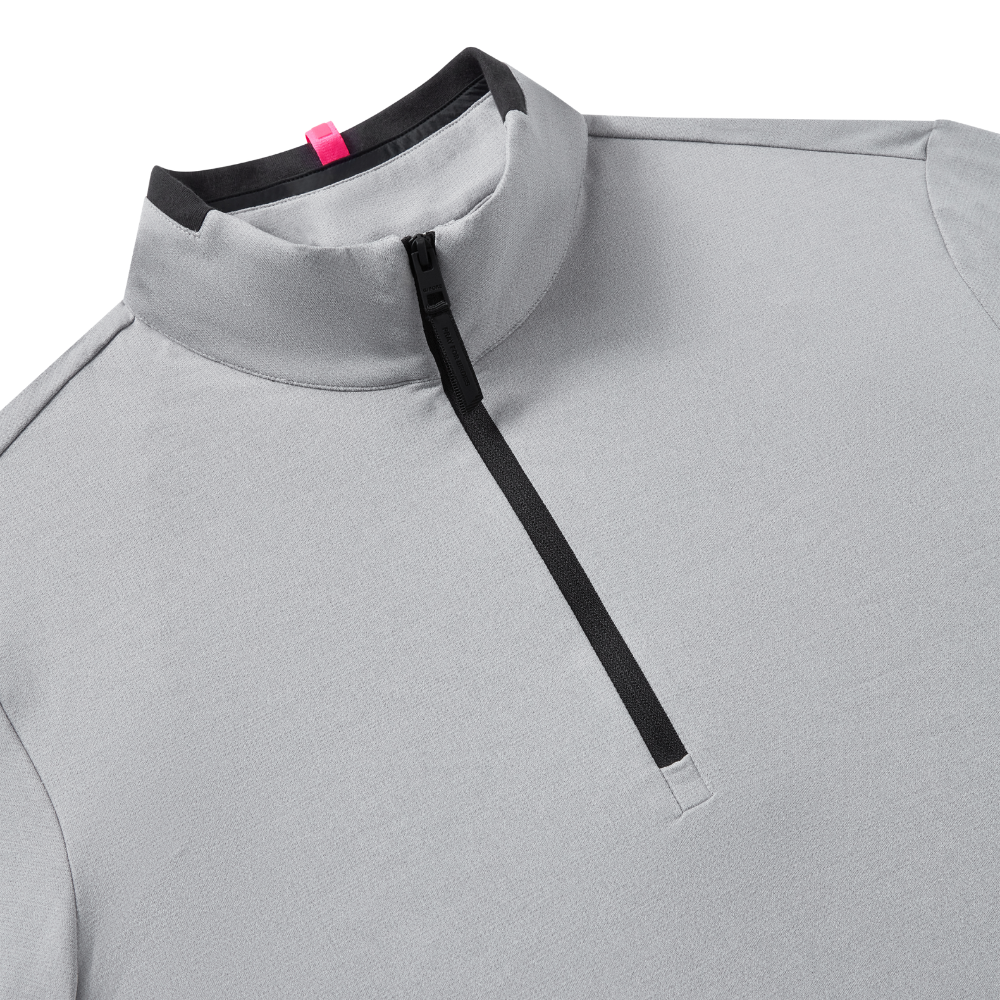 Brushed Back Quarter Zip