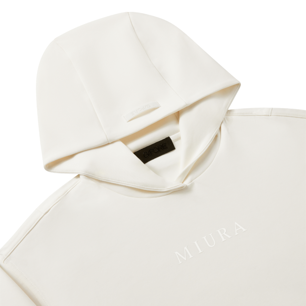 Cotton Blend Scuba Hoodie