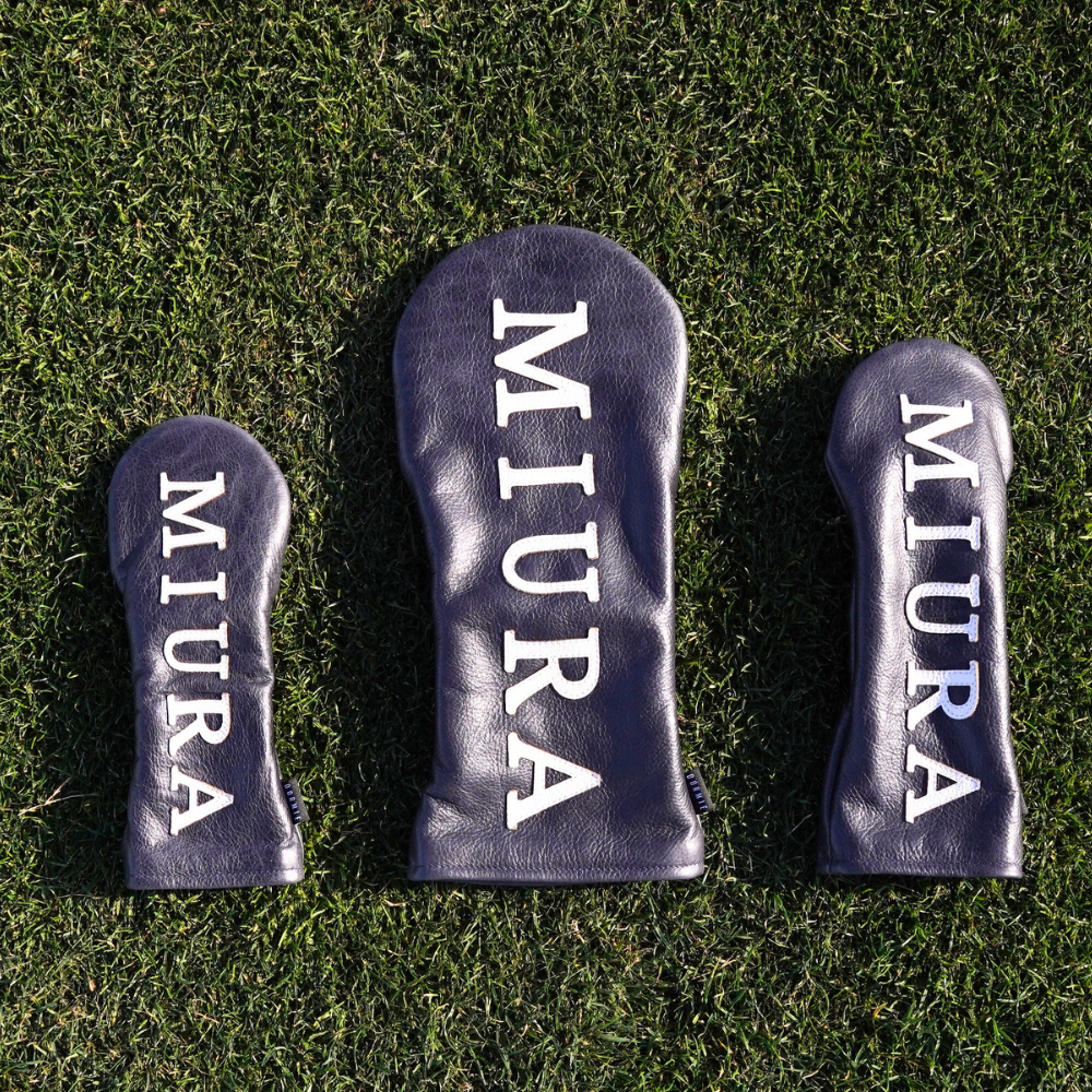 Block Text Palma Polo Blue Driver Headcover