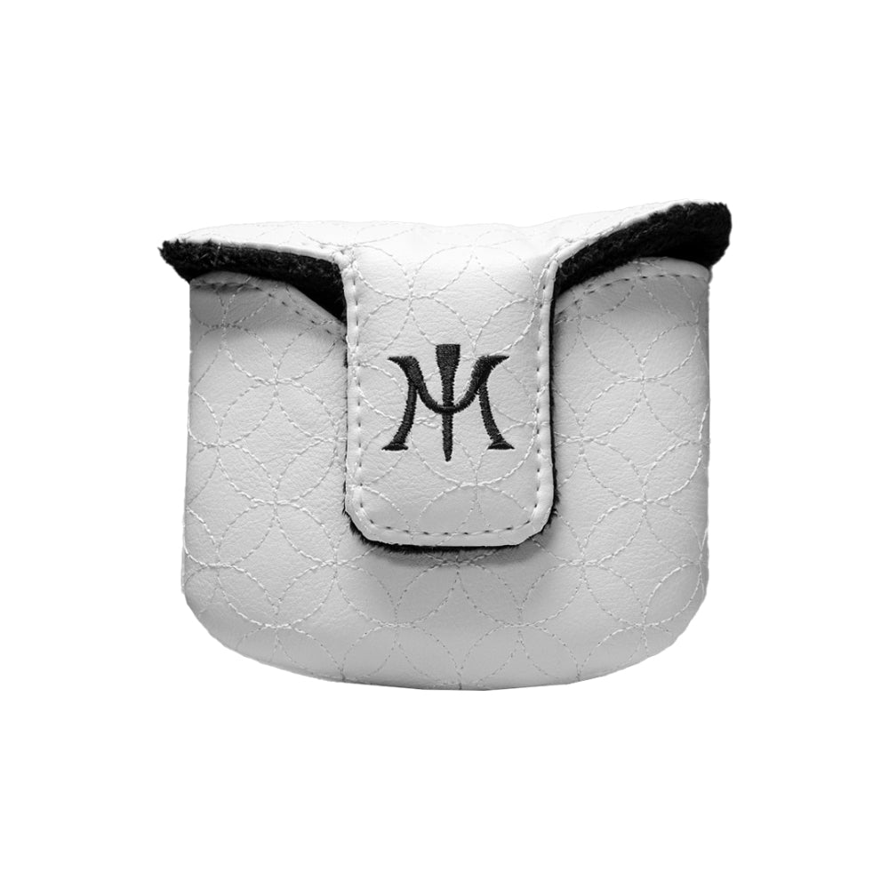 Icon Mallet Putter Headcover in White | Ping Europe Icon Mallet Putter Headcover in White | Ping Europe