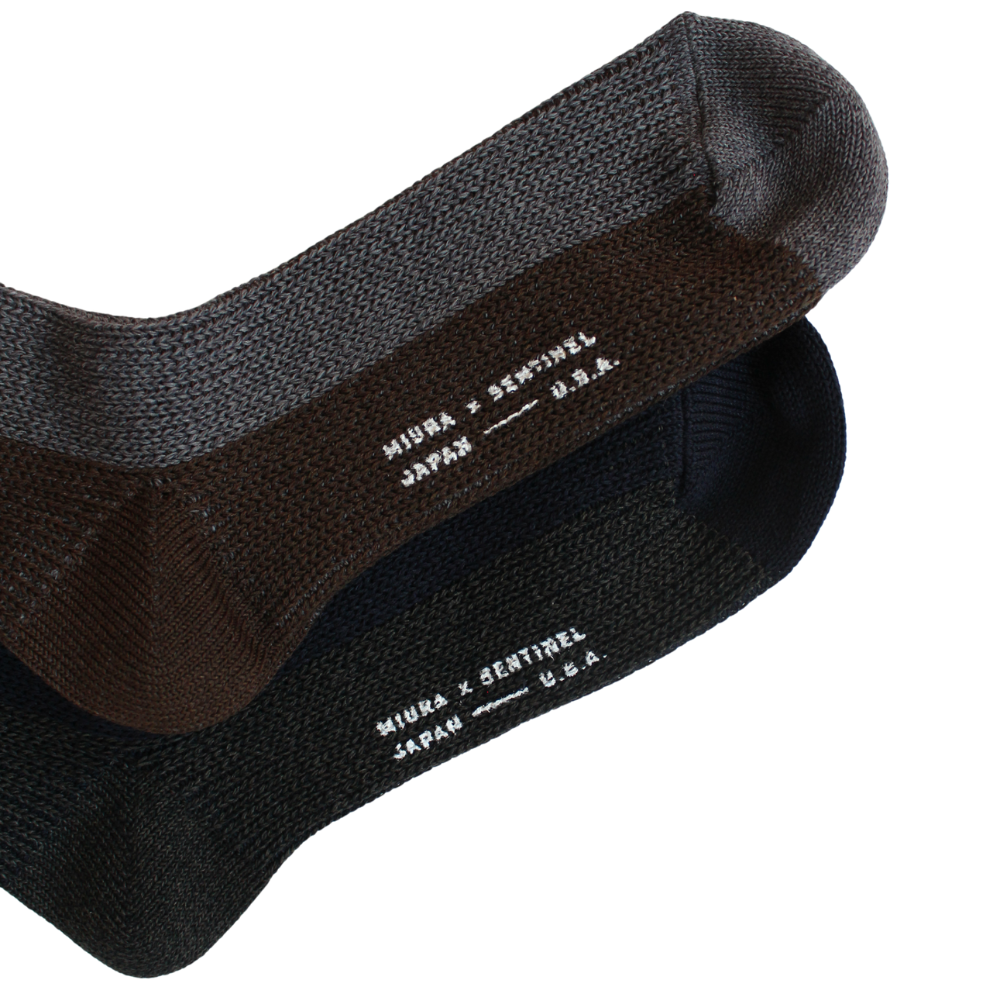 Miura x Sentinel Sock 2-Pack