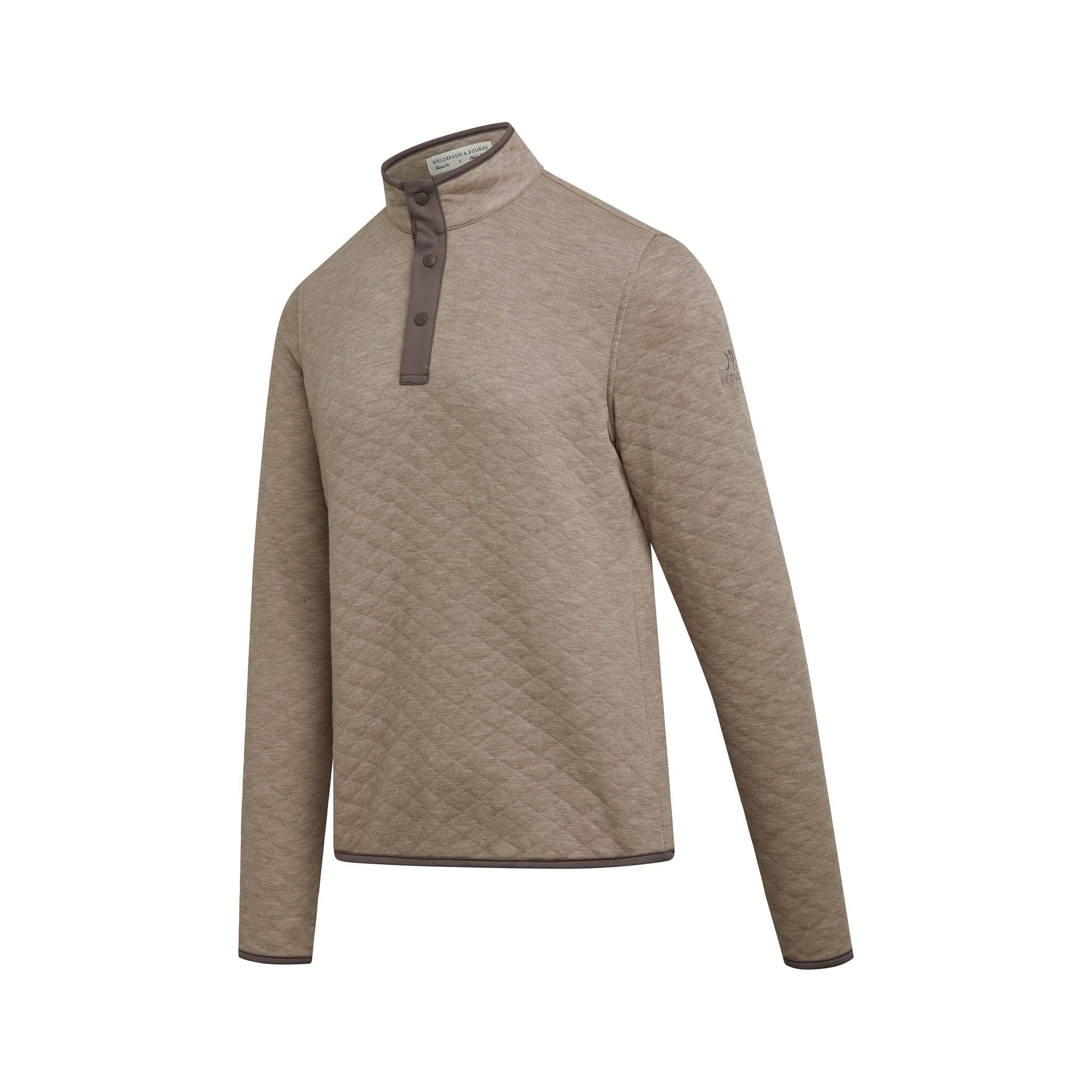 Pull homme col V REDMOND 600 en coton beige marron Pull homme col V REDMOND 600 en coton beige marron
