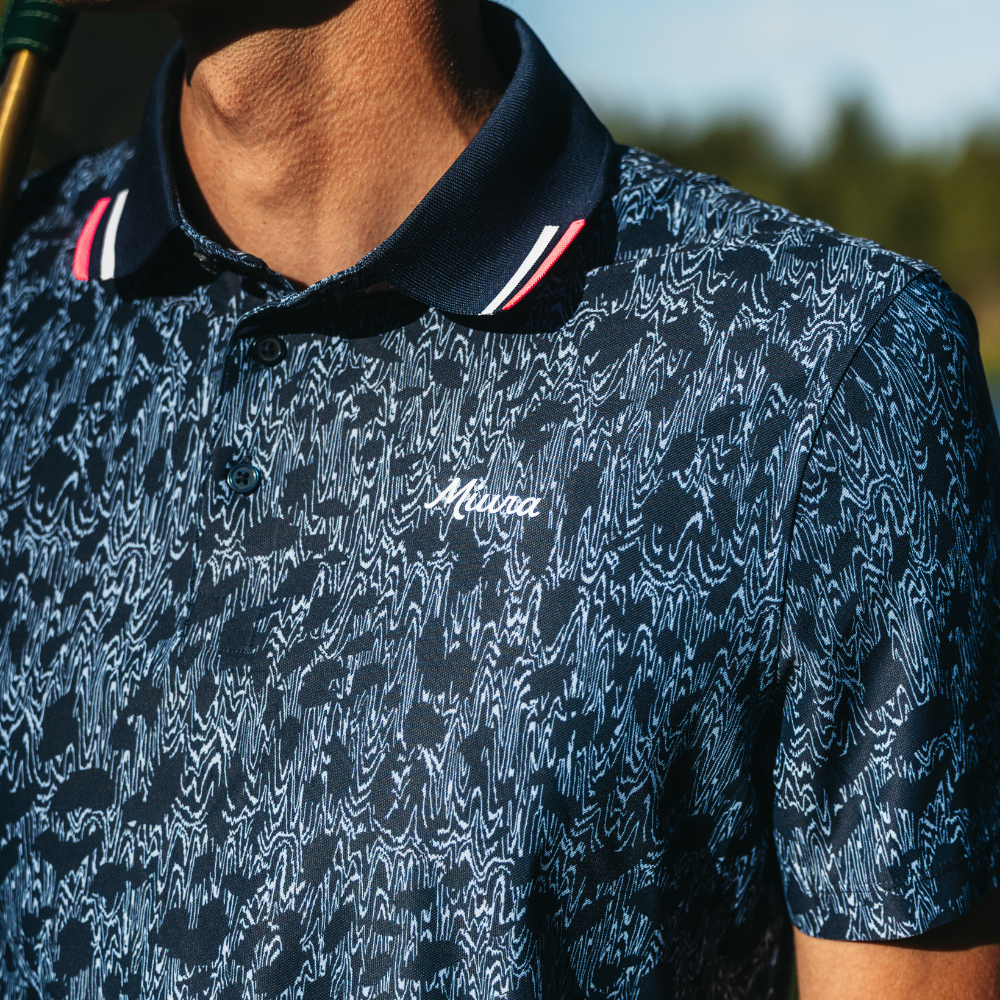 Woody Tech Pique Polo | Miura Golf