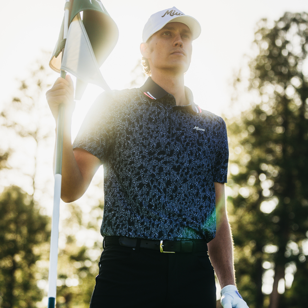 Woody Tech Pique Polo | Miura Golf