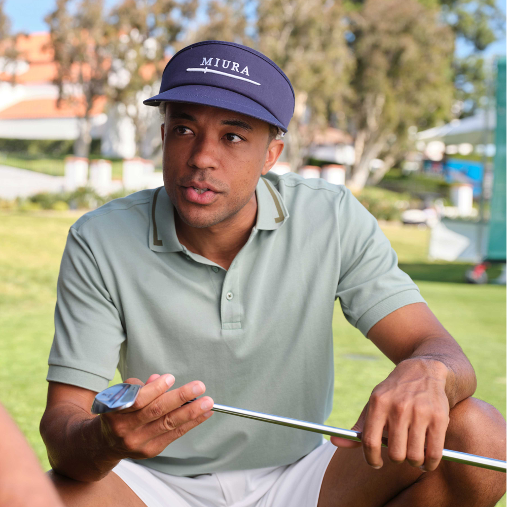 High crown golf visors top for mens